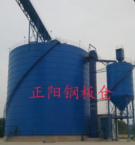 波莲镇大型矿粉钢板库