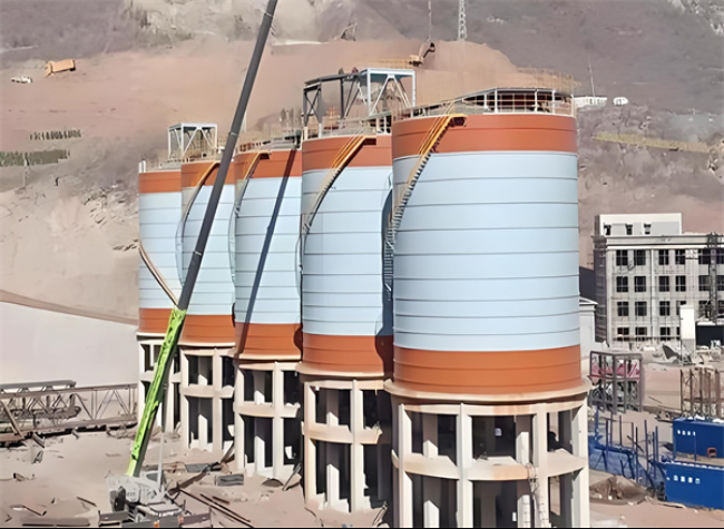 波莲镇高架钢板仓