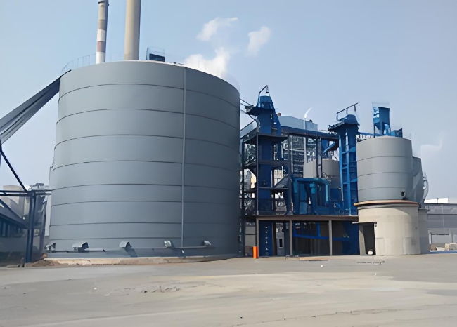 波莲镇1万吨钢板仓