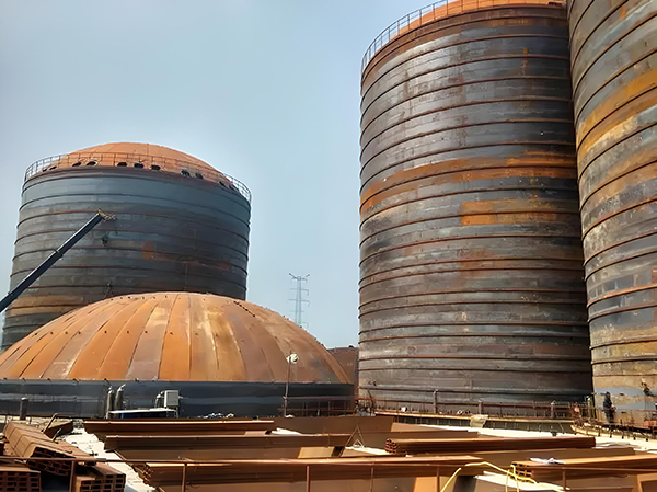 波莲镇焦粉钢板仓